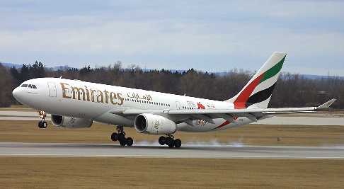 Emirates, die nationale Gesellschaft der Vereinigten Arabischen Emirate